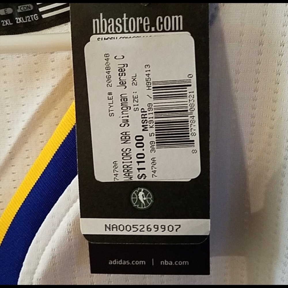 New with tags. Steph Curry- Swingman Adidas Jersey - Picture 3 of 6
